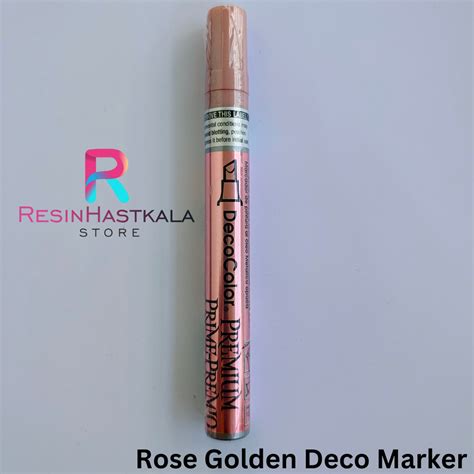 Rose Gold Deco Marker (350 Chisel Point) – Resinhastkala Store