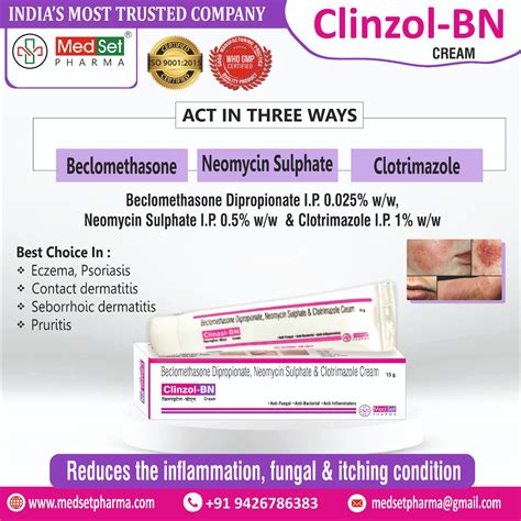 CLINZOL BN CREAM Medset Pharma