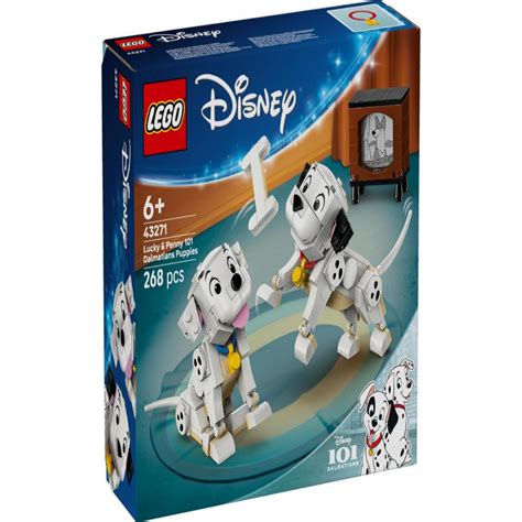 Lego 43271 Disney Lucky & Penny 101 Dalmatians Puppies (268 Pieces ...