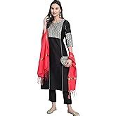 Janasya Women's Peach Poly Silk Kurta with Pant(Peach_X-Small) : Amazon ...