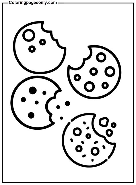 35 Cookie Coloring Pages - Free & Printable for Kids and Adults