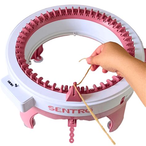 How to Thread A Sentro Knitting Machine 的图像结果