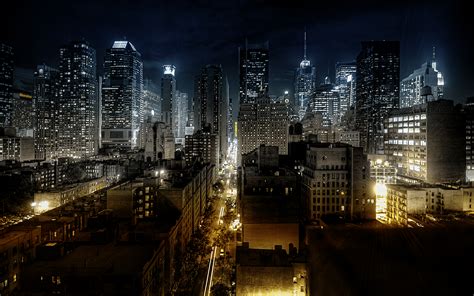 Cityscape Night Wallpapers - Top Free Cityscape Night Backgrounds ...