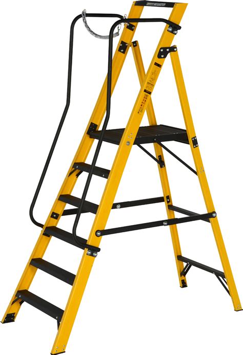Platform Step Ladders With Handrails Clipart - Full Size Clipart ...