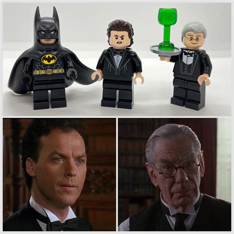 LEGO Bruce Wayne and Alfred I made from Batman 1989 : r/batman