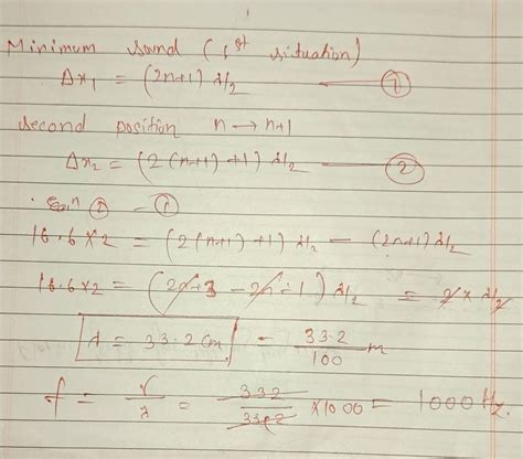 In a quincke's tube there are two positions where sound becomes minimum ...