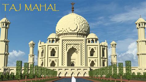 Image result for Taj Mahal Build in Minecraft Tutorial