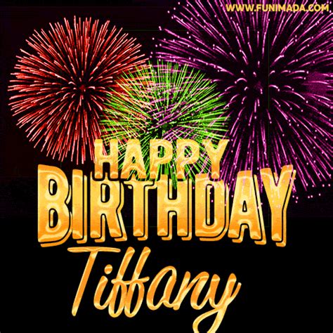 Happy Birthday Tiffany GIFs for Her - Download on Funimada.com