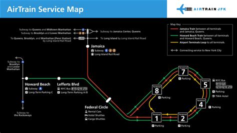 Jfk Terminal Map Airtrain at Aidan Wendt blog