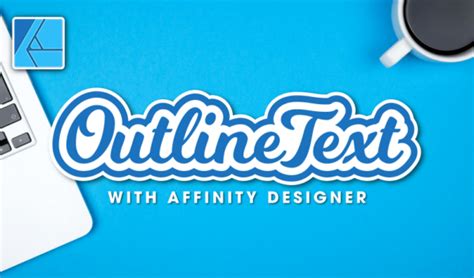 Image result for Affinity Designer Outline Text