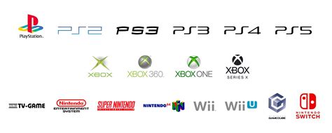 Game Console Logos