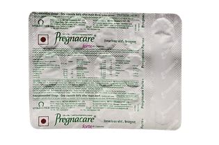 Pregnacare Forte Plus Capsule 15 - Uses, Side Effects, Dosage, Price ...