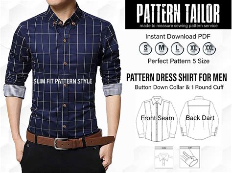 Sewing Patterns Mens Shirts - Pattern Inspiration Daily