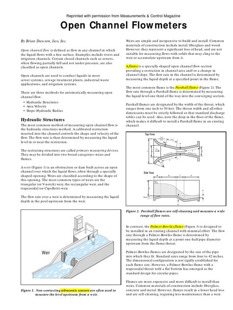Open Channel Flow Lab 的图像结果