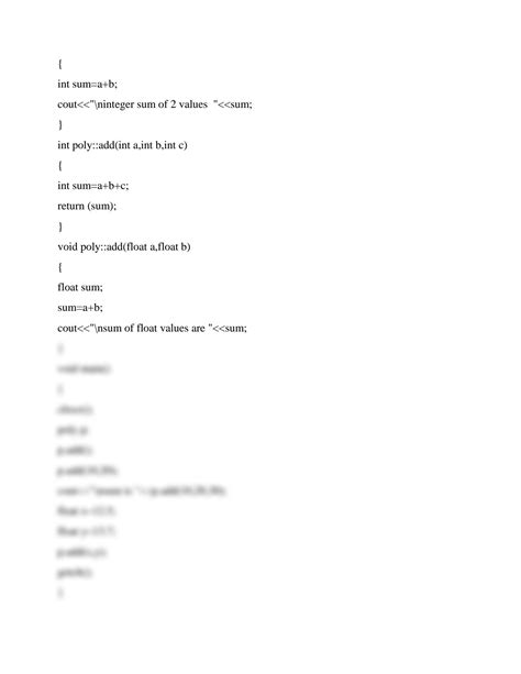 Image result for Function Overloading C
