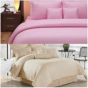 VJK FAB Premium Glace Cotton Striped/Lining, Solid Plain Color, for ...