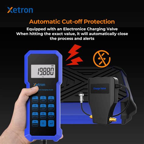 Buy Xetron HVAC Refrigerant Scale Programmable Charging/Recovery [with ...