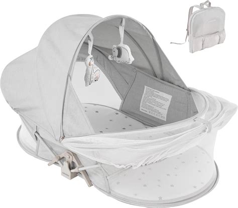 Amazon.com: Portable Baby Bassinet Travel Baby Bed included Carry ...