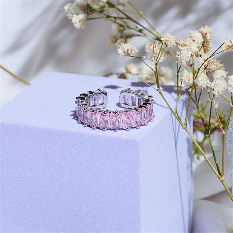 Rosy Tennis Ring | Salty – Salty Accessories