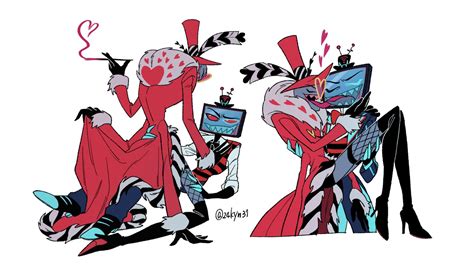 Pin by はや on いろいろ in 2024 | Hotel art, Character art, Vivziepop hazbin ...