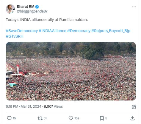 Fact Check: 2019 Photo From Kolkata Shared As Massive Turnout At India ...