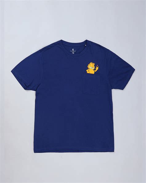 Garfield Printed Regular Fit Tshirt For Men – Free Authority