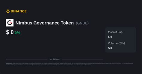 Nimbus Governance Token Price | GNBU Price Index, Live Chart and INR ...