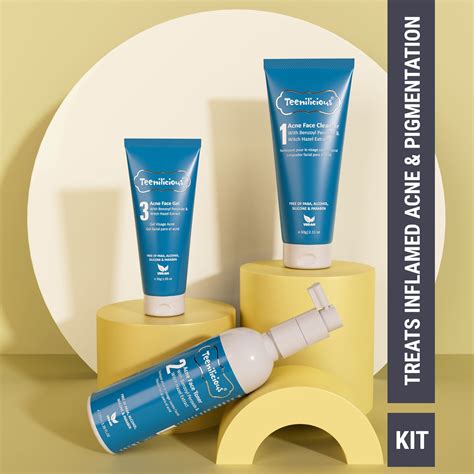 Buy Acne Care Kit For Inflammatory Acne | Teenilicious – Fixderma Skincare