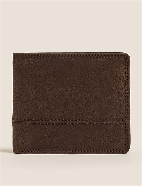 Buy Leather Bi-Fold Cardsafe™ Wallet at Marks & Spencer