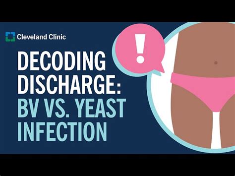 Bacterial Vaginosis Discharge Vs Yeast Infection Discharge