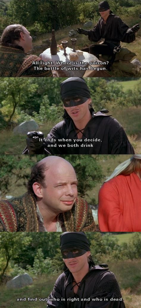 Princess Bride Battle of Wits Scene 的图像结果