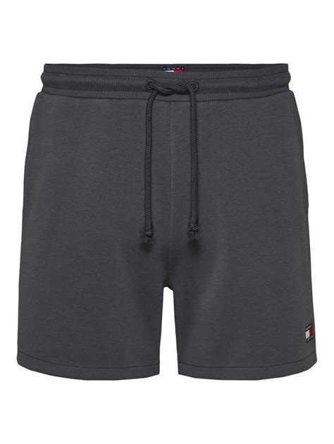 Tommy Jeans Tech Fleece Shorts, Washed Black