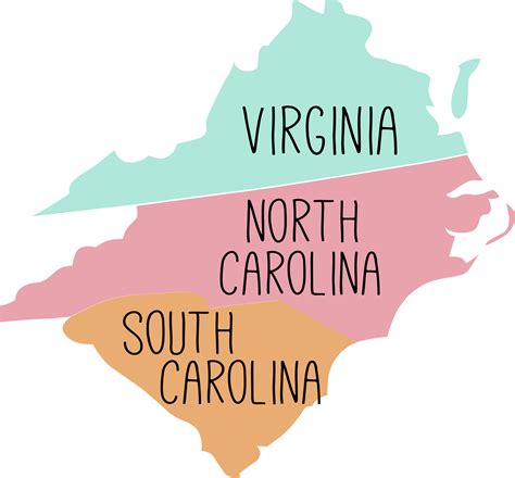 East Coast Of Nc And Va Map