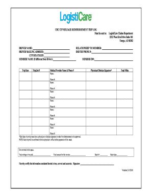 United Healthcare Mileage Reimbursement Form 2020-2026 - Fill and Sign ...