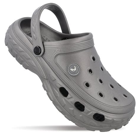 Men's Clogs - WC8746 Dark Grey – Clouds - A Shoe Factory
