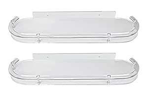 Supreme Bazaar Transparent ABS Plastic Unbreakable Rectangular Bathroom ...