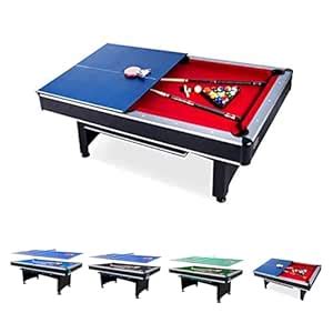Rack Scorpius 7-Foot Billiard/Pool and Table Tennis Multi Game Table ...