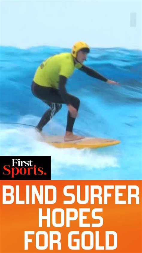 Blind Surfer Hoping For Gold at Para Surfing Championship