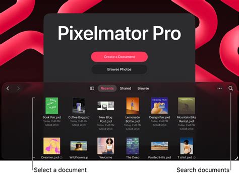 Pixelmator Pro for iPad interface - Apple Support (IN)
