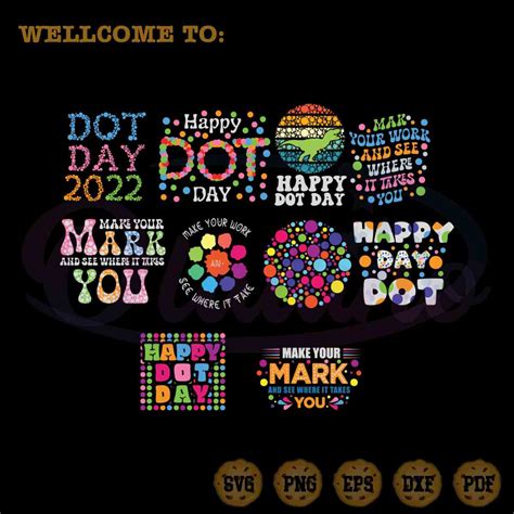 Happy Dot Day SVG September 15th Digital File For Cricut And Silhouette ...