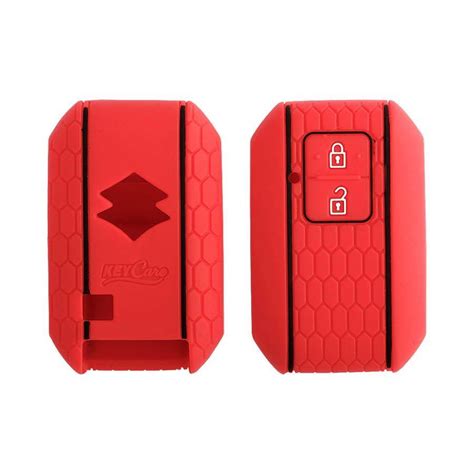 Keycare Silicon Car Key Cover for Maruti - Baleno (2 Button Start ...