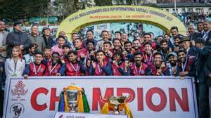 Rajasthan United win the 41st Governor's Gold Cup 2025 with a 1-0 ...