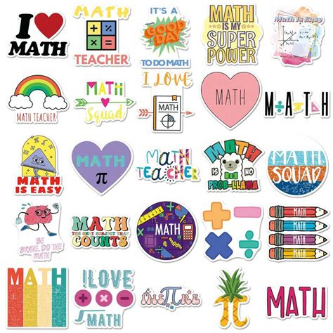 Math Sticker for Notebook 的图像结果