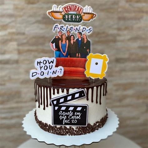Friends Cake for Bachelor Party Celebration | YummyCake