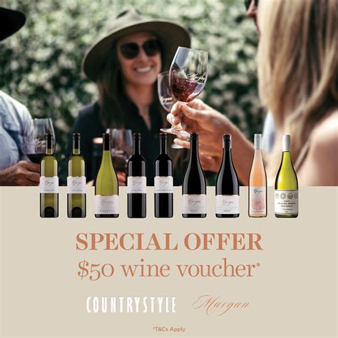 Country Style BONUS $50 Margan Wines voucher!*