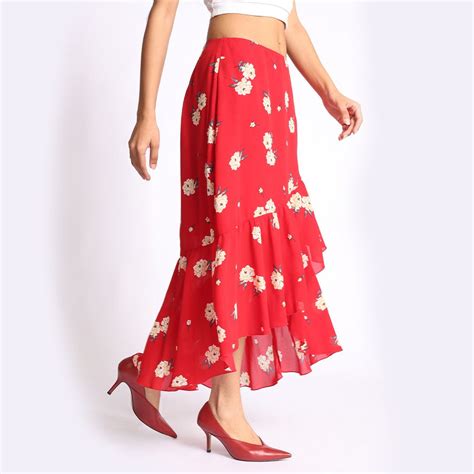 Naaz Ruffle Skirt | Ash And Amber