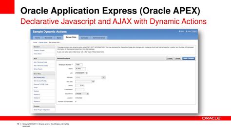 Oracle Application Express Oracle APEX Features 的图像结果