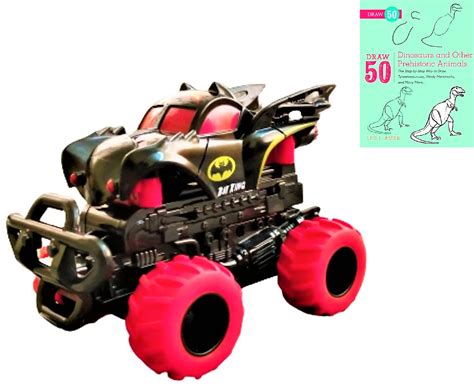 BURMA Bat Man Crash Deformation Catapult 4WD Monster Truck Cars Push ...