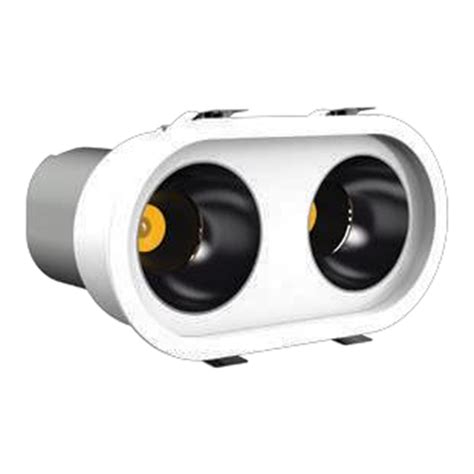 JS-LTM-Phantom Round Double 2x7w Deep Recessed Reflector Ring Cob Down