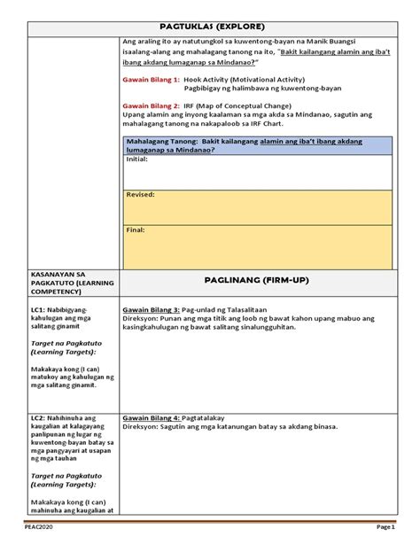 DepEd Learning Program Filipino 的图像结果